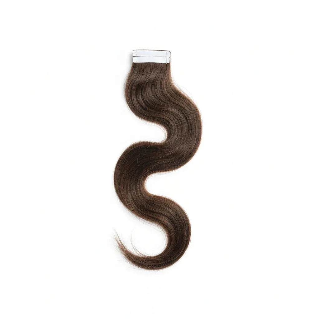 Easyouth Dark Brown Tape-In Human Hair Extensions Premium - Gomix Brands Outlet